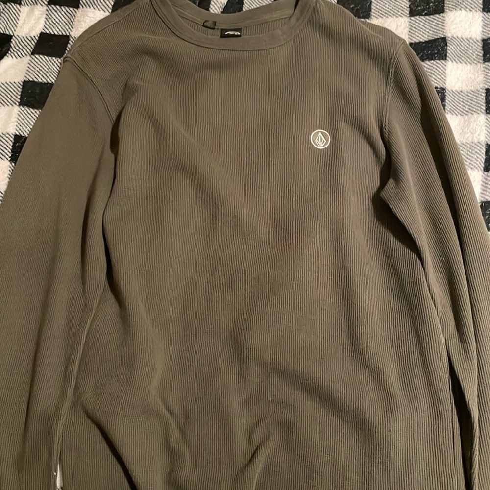 Forest Green Volcom Long Sleeve